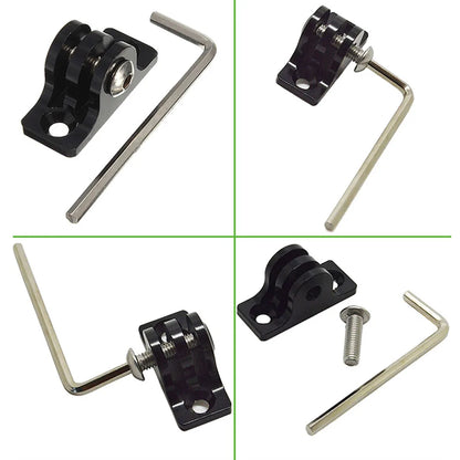 CNC Aluminum Alloy Tripod Adapter Mount for GoPro Hero 9 8 7 6 5 Session Xiaomi Yi 4K SJCAM SJ SJ5000 h9 Go Pro Mount Accessory