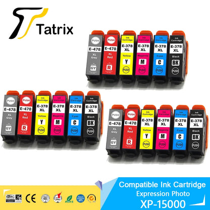 Tatrix för Epson kompatibel bläckpatron 378XL 478XL
