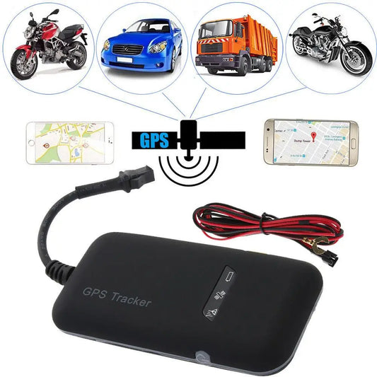 GT02A GPS-spårare för bil och motorcykel med GSM/GPRS