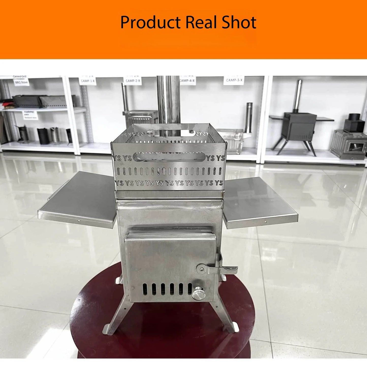 Indoor Pellet Stove Fireplace ACrylic Main Material Solid Hemlock Wood Burning Oven with Dry Steam Function for Villas