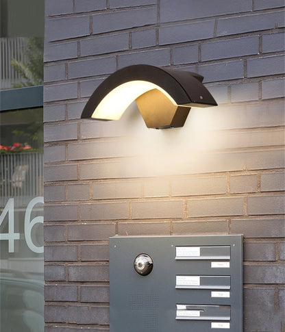 Khelsse Utomhusvägglampa LED IP65 – PIR Rörelsesensor 12/24/30/36W 150lm/W Varmvit Neutralvit Kallvit Aluminium 2år Garanti
