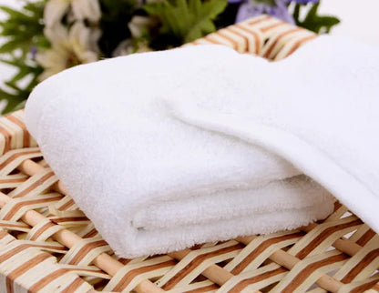 5pcs Small square towel pure cotton kindergarten white square towel foot therapy Hotel Hotel napkin small towel towels bathroom