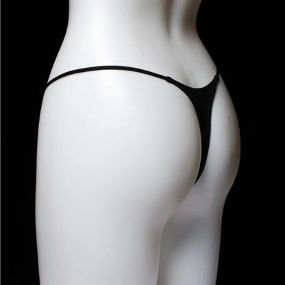 G-string Panties Cotton Women's Underwear Sexy Panties Female Underpants Thong Solid Color Pantys Lingerie M-XL Low-Rise Design