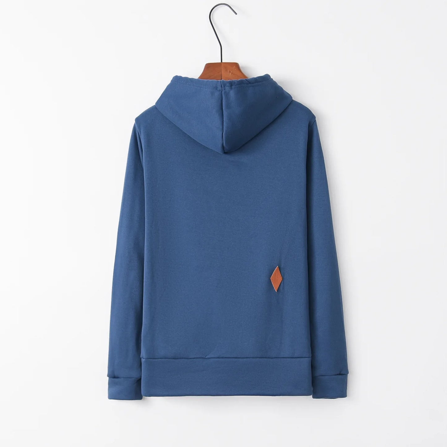 Long Sleeve Embroidered Hoodie, Pocket, Fashion Trend, Autumn