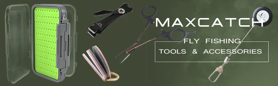 Maximumcatch 3-8WT Fly Fishing Rod And Reel Combo Set 8'6''/9' Medium-fast Fly Rod Pre-spooled Fly Reel & Line &Triangle Tube
