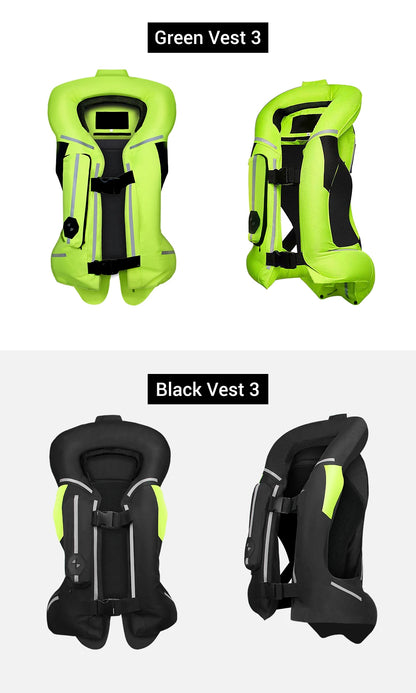 Motorcycle Airbag Vest Motorcycle Jacket Safty Life Jacket Moto Air Bag Vest Motocross Riding CE Airbag Reflective Safety Vest