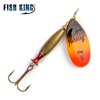 NGB 1PC Long Cast 4#-18g 5#-24g Spinner Lure Bait Spoon Lures Pike Metal Fishing Lure Bass Hard Bait With Hooks