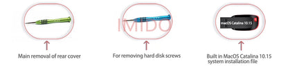 Macbook SSD Hard Disk For Laptop 512gb 256gb Compatible With Air 2012 A1465/66 Large Compacity Disk Imido Store SSD