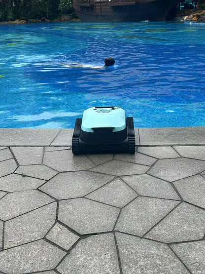 High Quality Outdoor Automatic Pool Cleaning Robot Efficient Plastic Vacuum Tool for Pool Maintenance