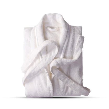 100% Cotton Toweling Terry Robe Lovers Soft Bath Robe Men And Women Nightrobe Sleepwear Male Casual Home Bathrobe Hotel Robe