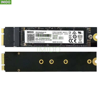 Macbook SSD Hard Disk For Laptop 512gb 256gb Compatible With Air 2012 A1465/66 Large Compacity Disk Imido Store SSD