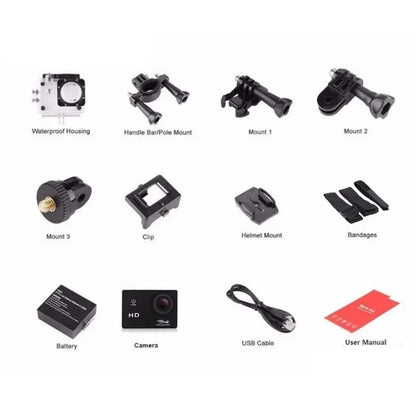 SJ400 1080P HD Shooting Waterproof Digital Video Camera COMS Sensor Wide Angle Lens Camera For Swimming Diving for Drop shipping