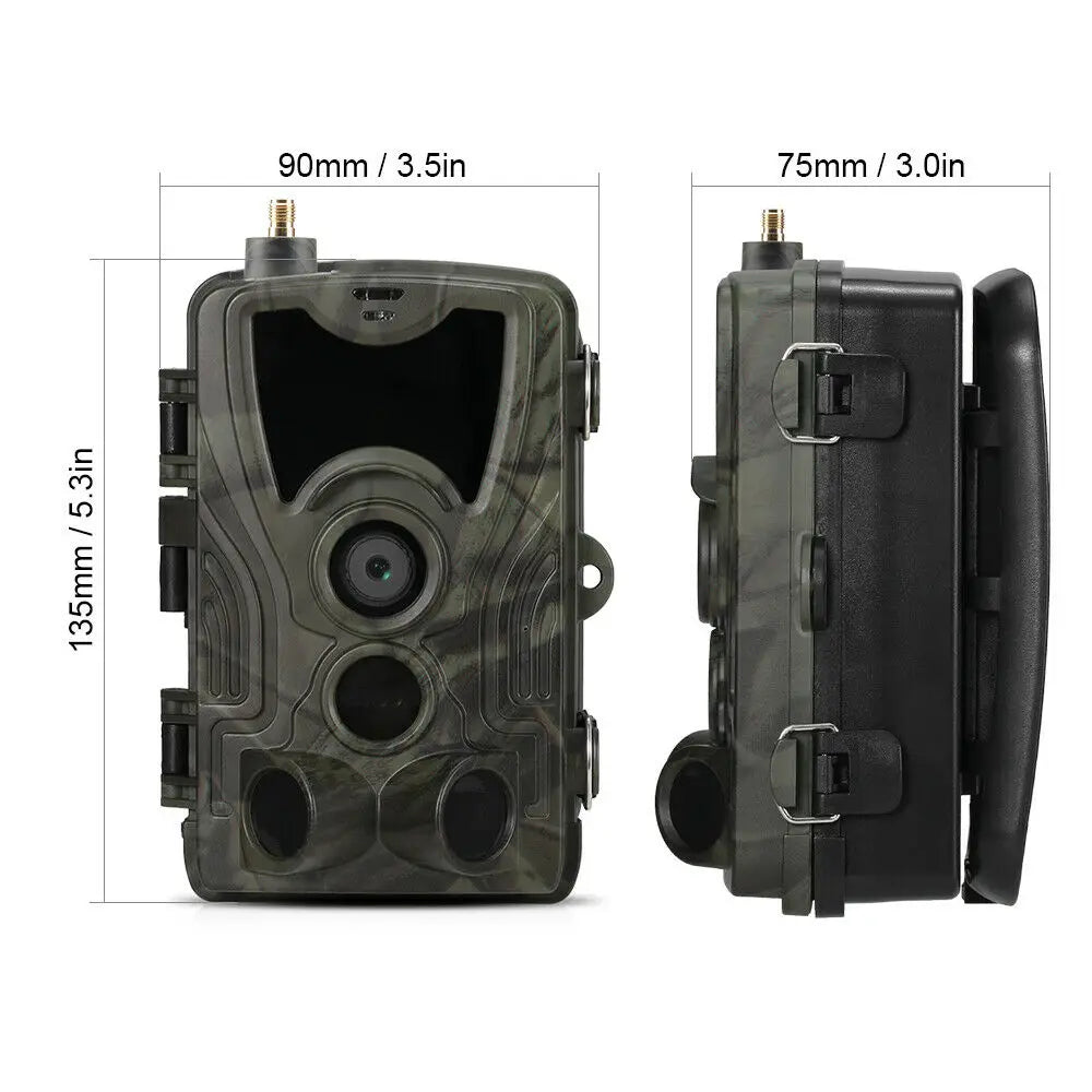 Suntekcam HC-801 Series APP Control 4G 20MP 1080P Hunting Trail Camera Wireless Wildlife Cameras 0.3S Trigger Night Vision