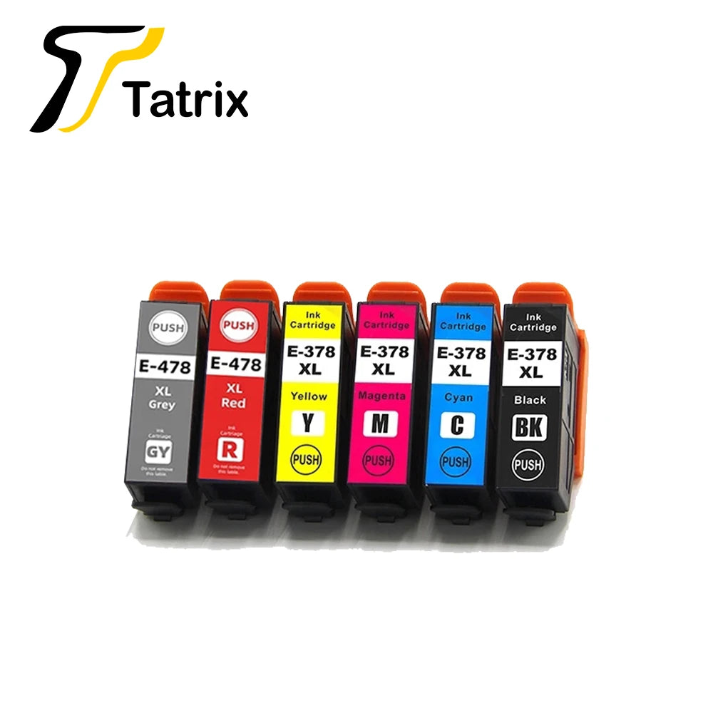 Tatrix för Epson kompatibel bläckpatron 378XL 478XL