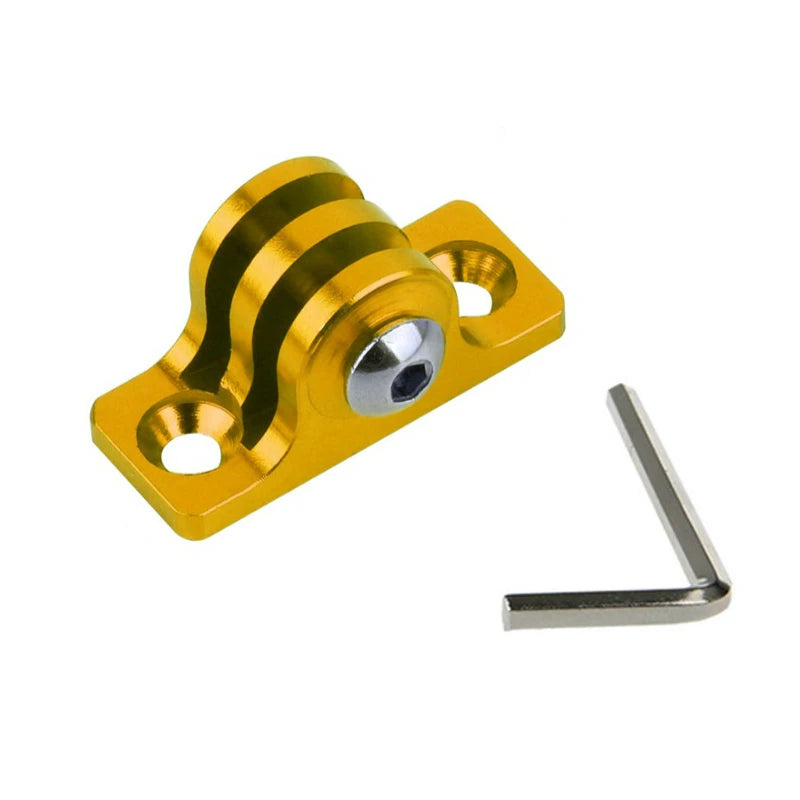 CNC Aluminum Alloy Tripod Adapter Mount for GoPro Hero 9 8 7 6 5 Session Xiaomi Yi 4K SJCAM SJ SJ5000 h9 Go Pro Mount Accessory