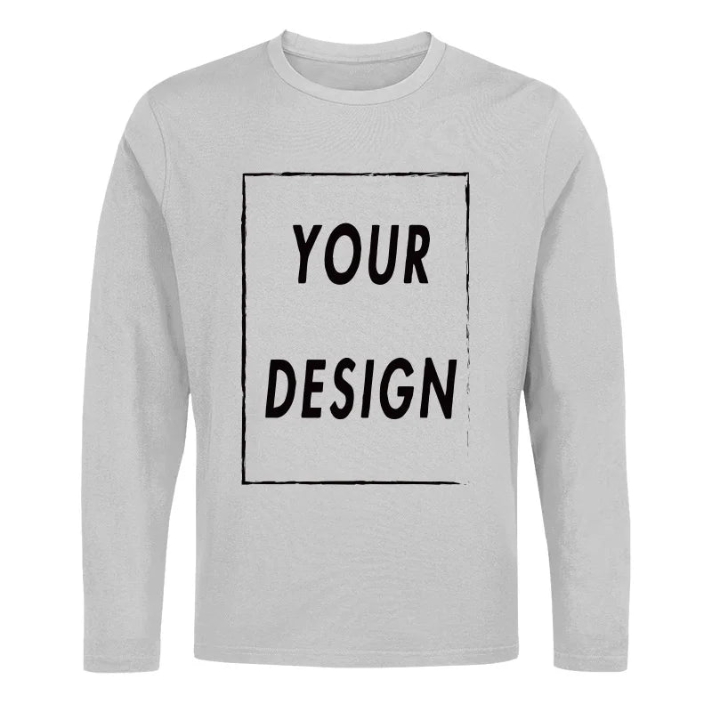 Anpassningsbar T-shirt med Eget Tryck – 100% Bomull Unisex Casual S–XXL (EU)