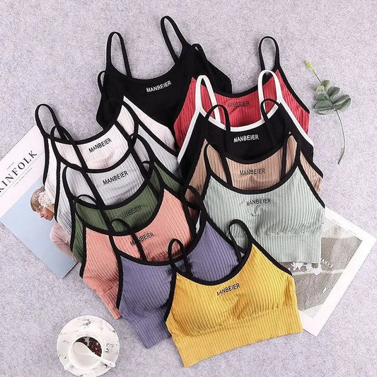 Ny sport-bh för damer träning crop top