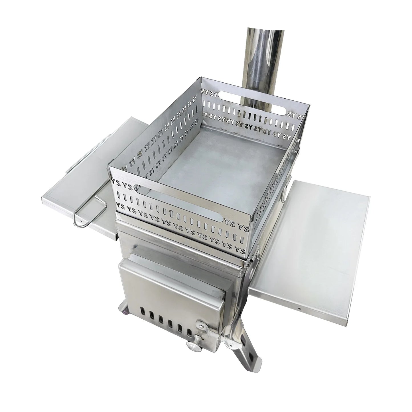 Indoor Pellet Stove Fireplace ACrylic Main Material Solid Hemlock Wood Burning Oven with Dry Steam Function for Villas