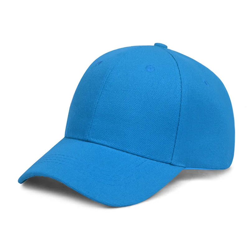 Custom Logo Diy Baseball Cap Unisex Adjustable Men Women Sport Trucker Hat Solid Color Personalized Print Hip Hop Dad Caps