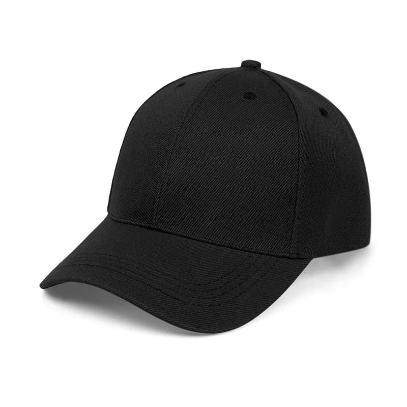 Custom Logo Diy Baseball Cap Unisex Adjustable Men Women Sport Trucker Hat Solid Color Personalized Print Hip Hop Dad Caps