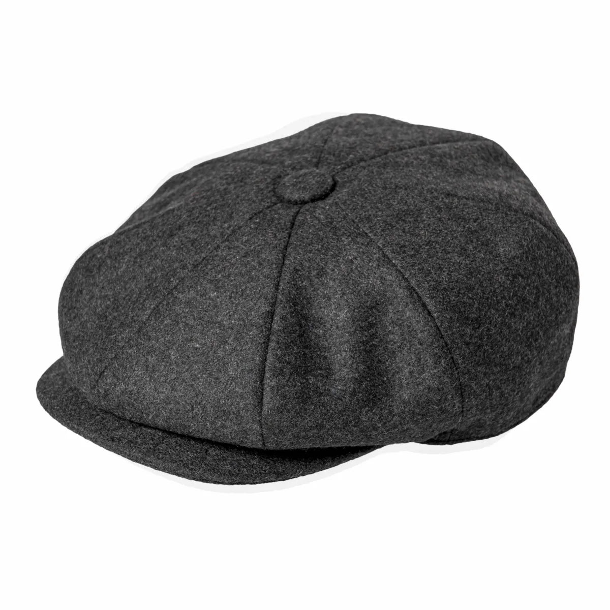 Jangoul Newsboy Keps för Män 8-Panelers Platt Keps Ullblandning