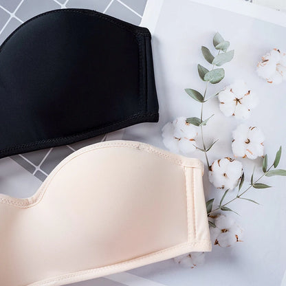 Women Invisible Bra Strapless Bralette 1/2 Cup Women's Underwear Sexy Lingerie Female Seamless Party Wedding Bras