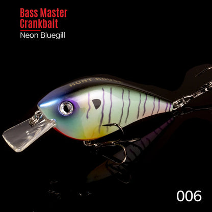 Hunthouse Fishing Hard Lures Crank Lure Floating 65mm/16.5g KVD 2.5 Squarebill Crankbait Wobblers Swimbait For Bass Pike Trout