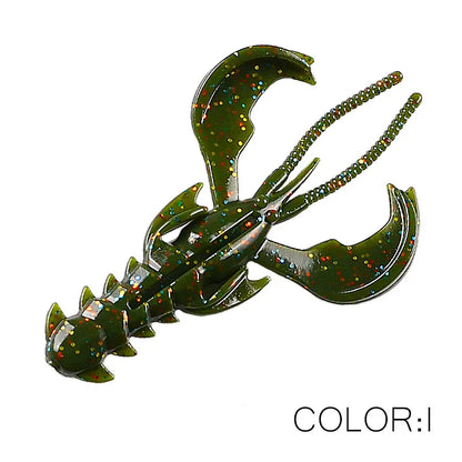 Supercontinent Crazy Lures 65mm/10pcs 40mm/20pcs Soft Lure Fishing Lures Shrimp Lobster Soft Plastic Lure Fishing Lures