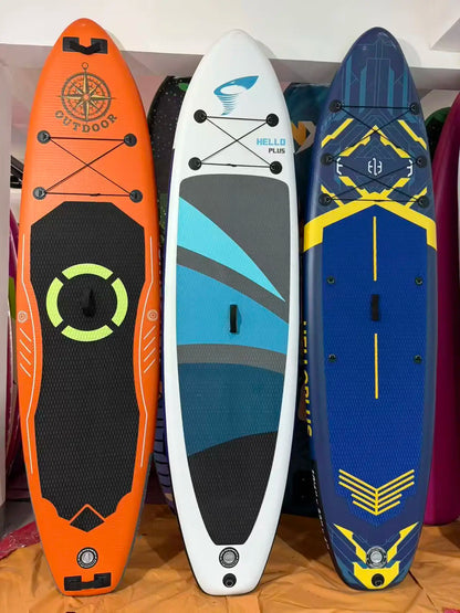320x81x15cm Inflatable SUP Board, Lightweight Stand up Paddle Board for Beginners