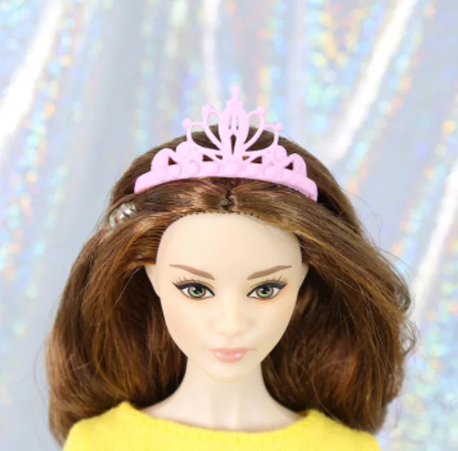 Dockaccessoarer Hårspännen & Hattar för 1:6 Dockor – Barbie-kompatibel Plast 9 Varianter Unisex 14+ Top37 2026