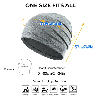 Summer Fashion Sports Beanies Running Cycling Baseball Mesh Hat Cooling Quick-drying Cap Tennis Hiking Ski Soft Caps Men Women