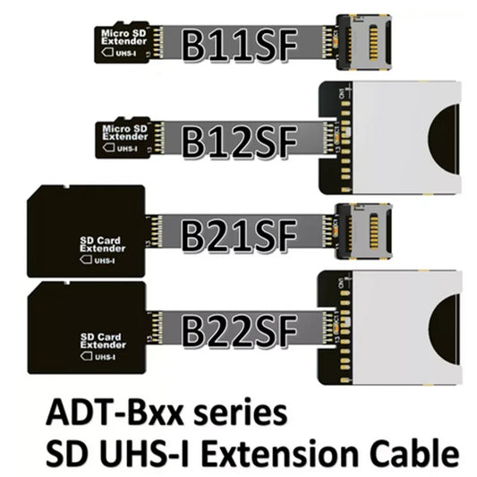 UHS-I SD/microSD-förlängningskabel 5–80 cm