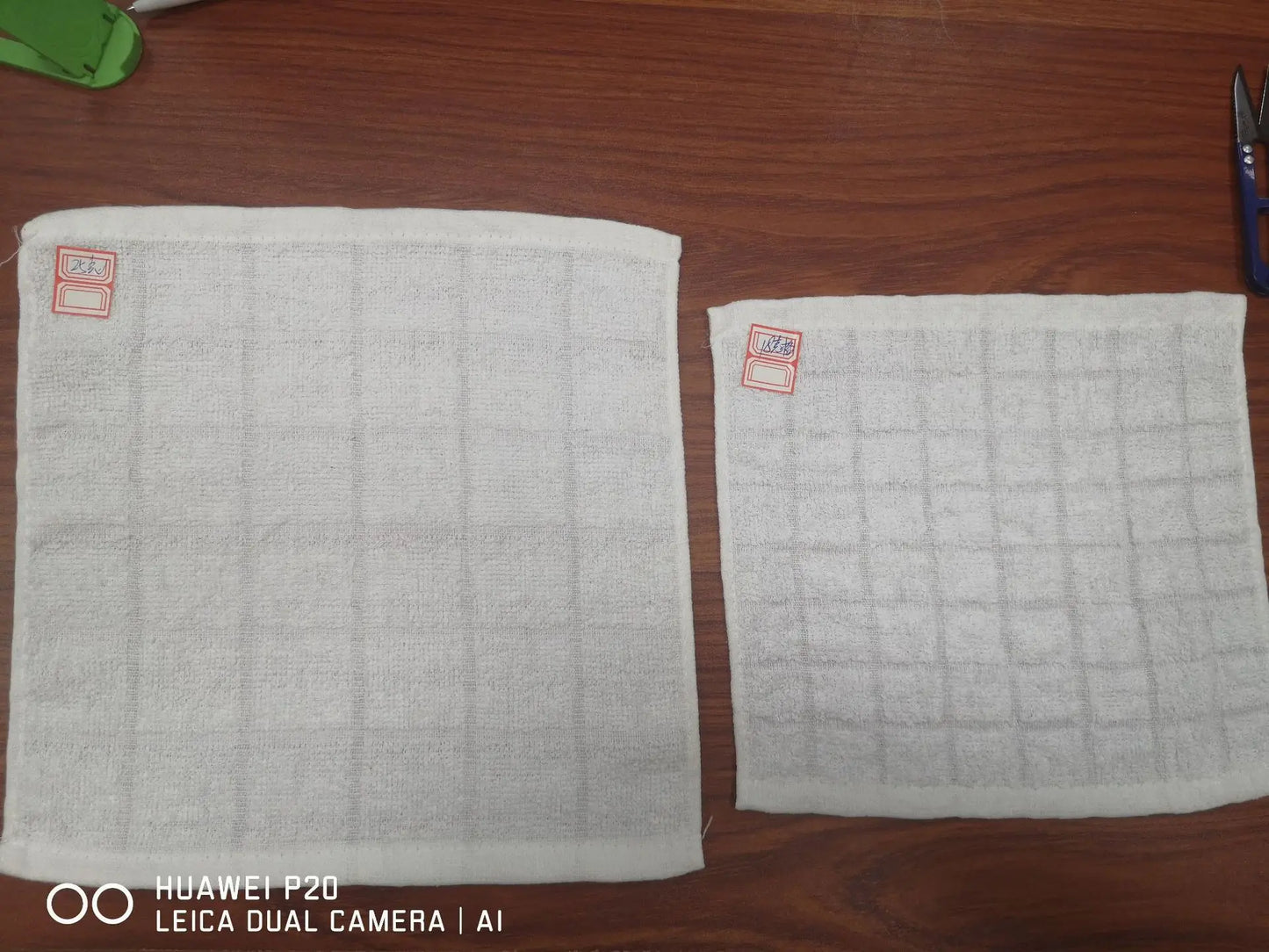 5pcs Small square towel pure cotton kindergarten white square towel foot therapy Hotel Hotel napkin small towel towels bathroom