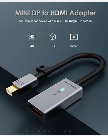 CABLETIME Mini Displayport till HDMI-adapter C315