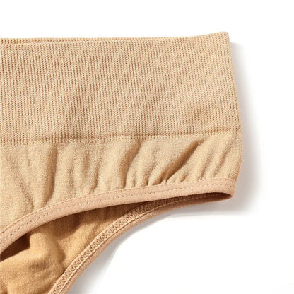 FINETOO 2PCS/Set M-2XL Bodyshaper G-String Panties Women Slim Underwear Female Lingerie Sexy Lady Thongs High Waist Underpants