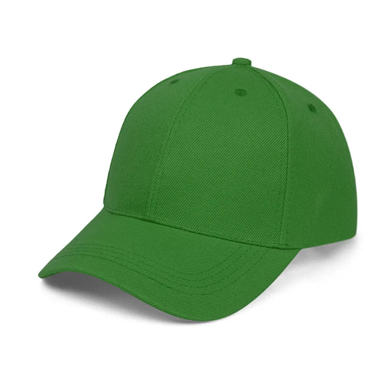 Custom Logo Diy Baseball Cap Unisex Adjustable Men Women Sport Trucker Hat Solid Color Personalized Print Hip Hop Dad Caps