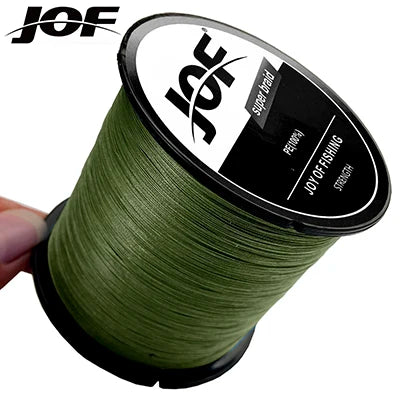 JOF 8 Strands 1000M 500M 300M 100M Braided Fishing Line Carp Fishing Weaves Linha de Pesca Multifilamento 8 fios