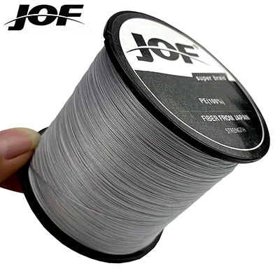 JOF 8 Strands 1000M 500M 300M 100M Braided Fishing Line Carp Fishing Weaves Linha de Pesca Multifilamento 8 fios