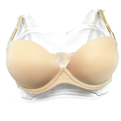Hot Sexy Women Wedding Multiway Bralette Add 2 Cup Supper Padded Push Up Bra Strapless Bra Underwear Size 32 34 36 38 40 A B C D