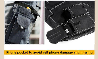 Men's work wear working pants Tool trouser Black work trousers men workwear cargo Pants
