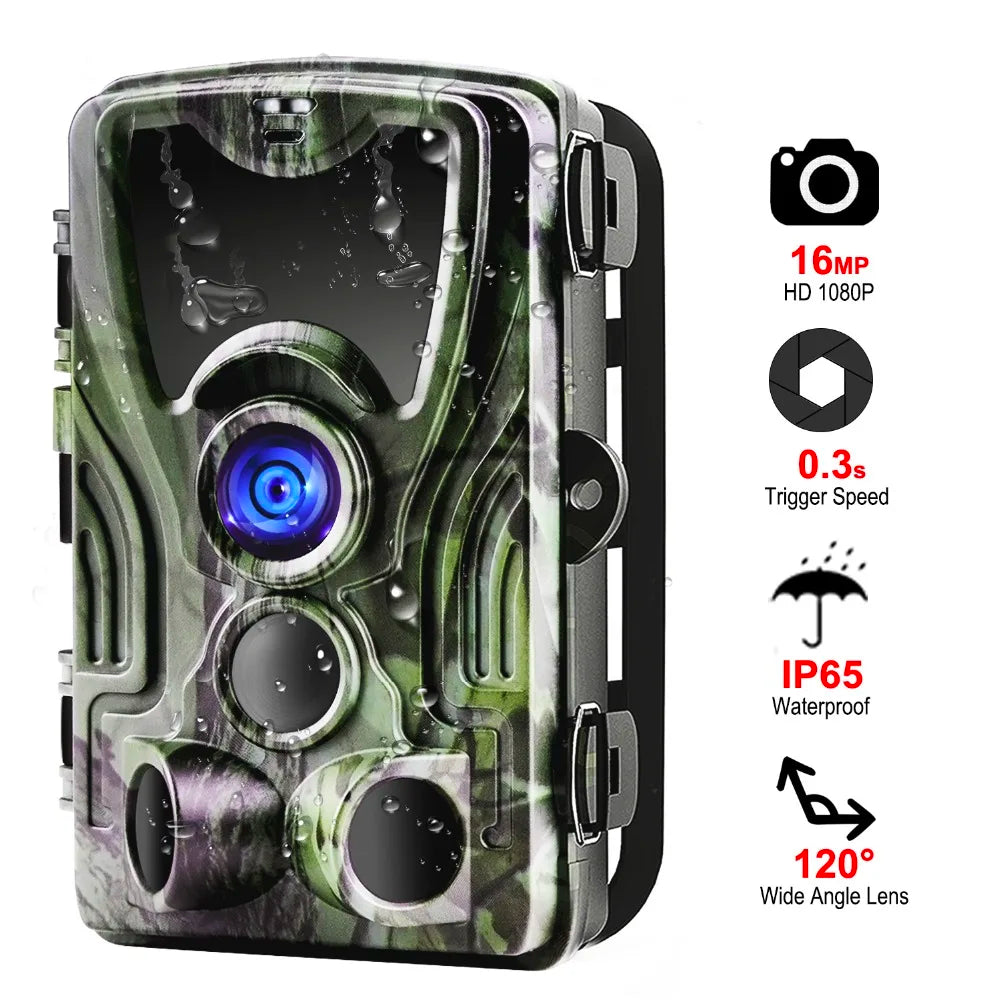 HC801A Trådlös Åtelkamera 20MP 1080P Mörkerseende IP65 Vattentät