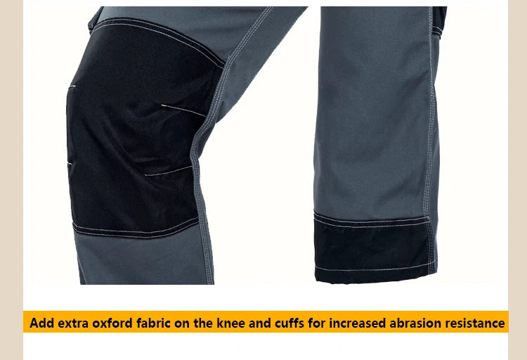 Men's work wear working pants Tool trouser Black work trousers men workwear cargo Pants