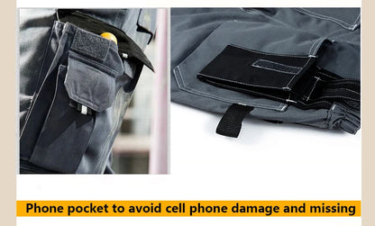 Men's work wear working pants Tool trouser Black work trousers men workwear cargo Pants