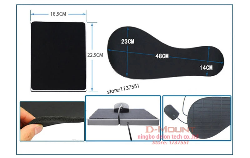D-MOUNT High OK5030 Multi Functional Gas Spring Arm Laptop Tray Holder Around Chair Legs Lazy Office Stand Mouse Plate Mount