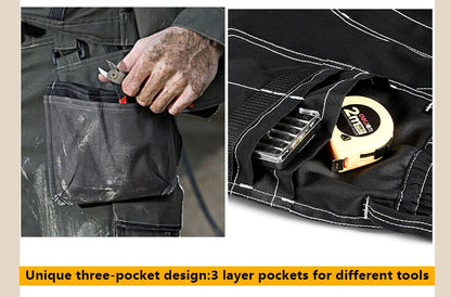 Men's work wear working pants Tool trouser Black work trousers men workwear cargo Pants