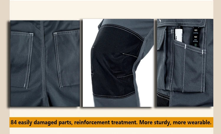 Men's work wear working pants Tool trouser Black work trousers men workwear cargo Pants
