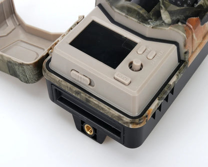 36MP 2.7K Trail Camera Wireless Night Vision Photo Trap 940nm Low Glow Infrared Hunting Cam HC900A for Wildlife Surveillance