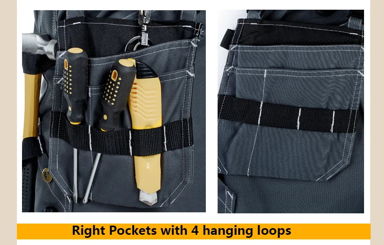 Men's work wear working pants Tool trouser Black work trousers men workwear cargo Pants