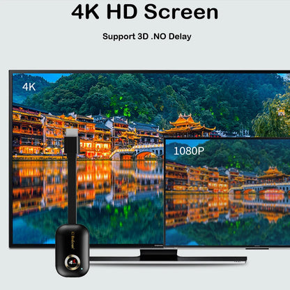 Mirascreen G9 Plus 2.4G/5G 4K Miracast Wifi for DLNA AirPlay HD TV Stick Wifi Display Dongle Receiver for IOS Android Windows