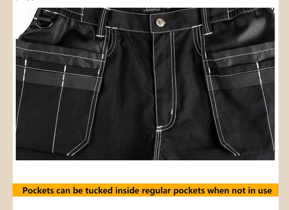 Men's work wear working pants Tool trouser Black work trousers men workwear cargo Pants
